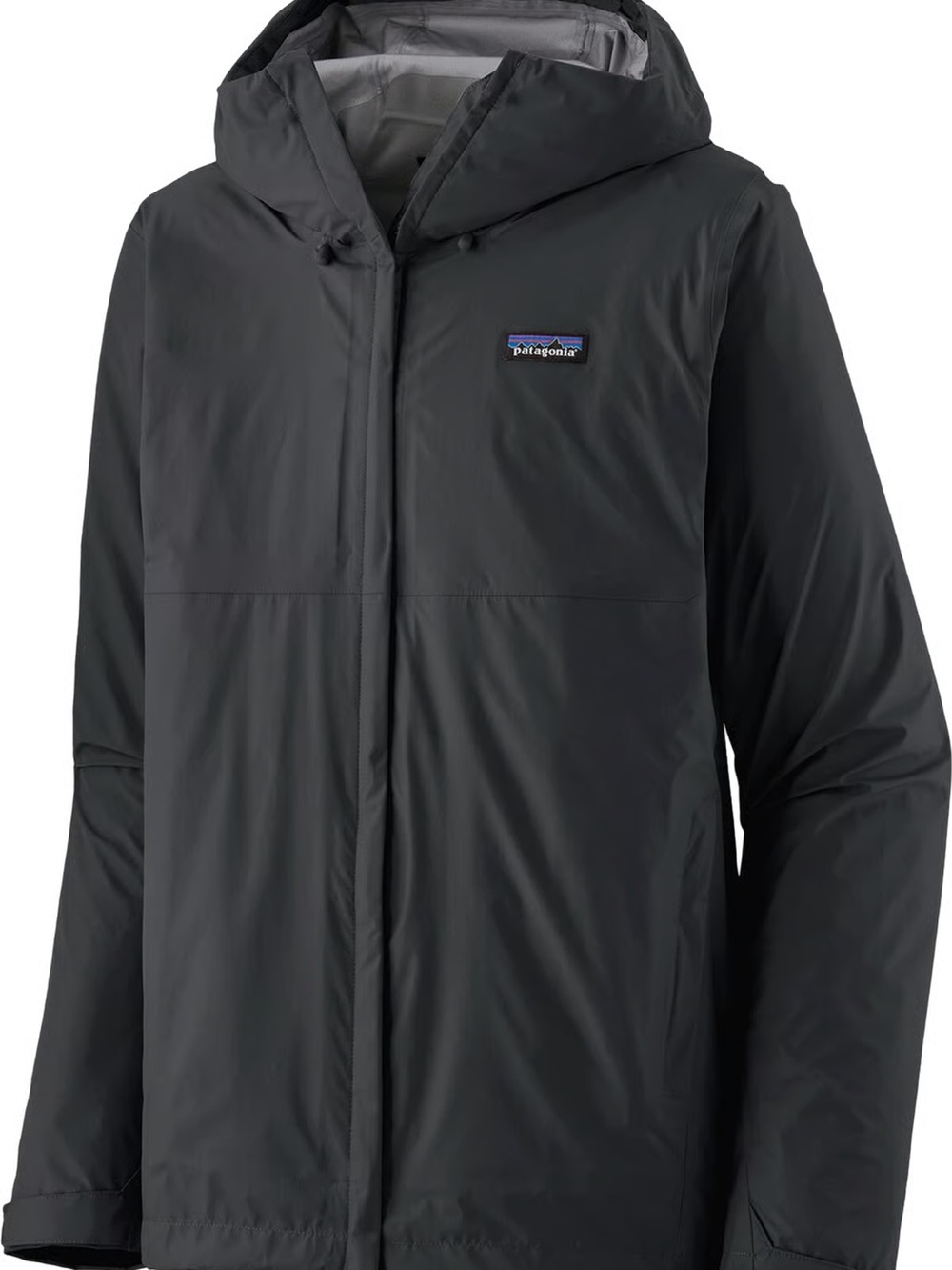 Patagonia Men’s Black Hooded Raincoat